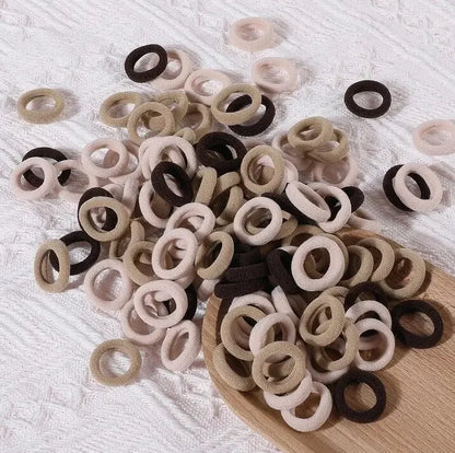 Girls Elastic Hair Bands Soft Gentle No Damage Kids Ties - Smarsty