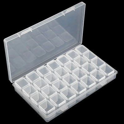 5D DIY Diamond Painting Tools Accessories Storage Box Container Diamond Embroidery Accessories Drill Box Mosaic Container Case - Smarsty
