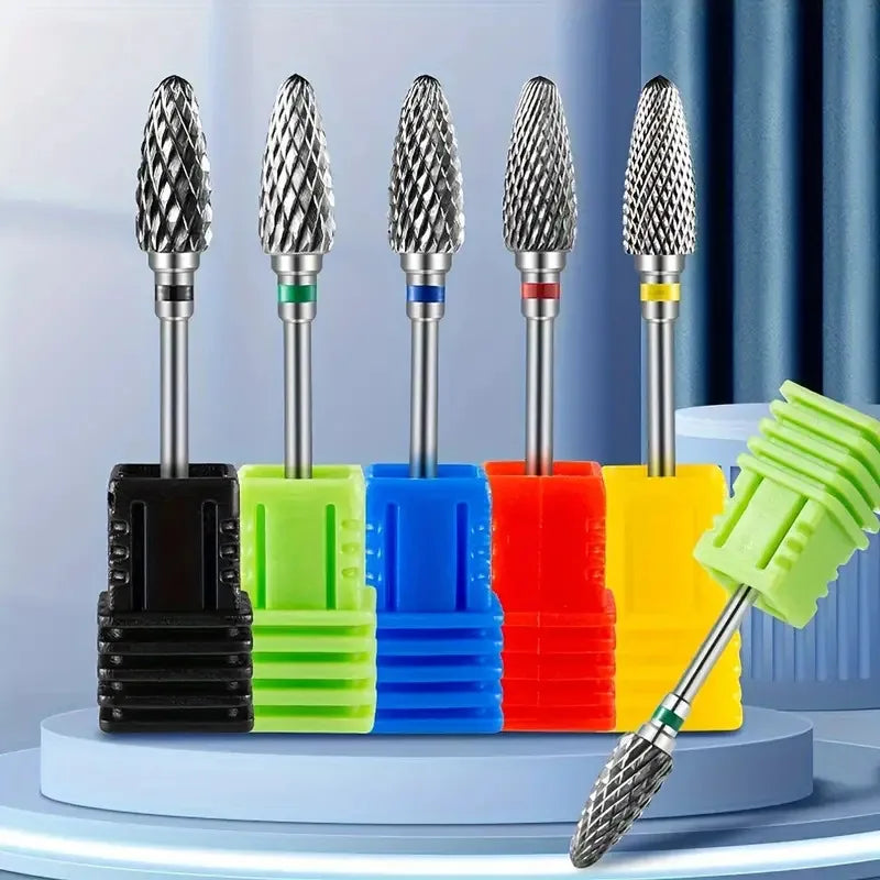 Tungsten Carbide Nail Drill Bits for Effective Gel Polish Removal - Smarsty