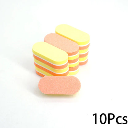 Mini Nail Sponge File Buffer Block Set for Smooth Finishing - Smarsty