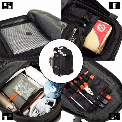 Backpack for Men Large Military Backpack Tactical Travel Backpack for Work,Camping,Hunting,Hiking - Smarsty