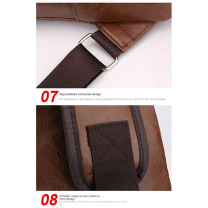 Mens USB Chest Bag With Portable Charging Crossbody - Smarsty