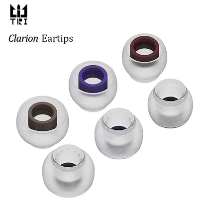 TRI Clarion Silicone Earphone Eartips for Comfort Fit - Smarsty