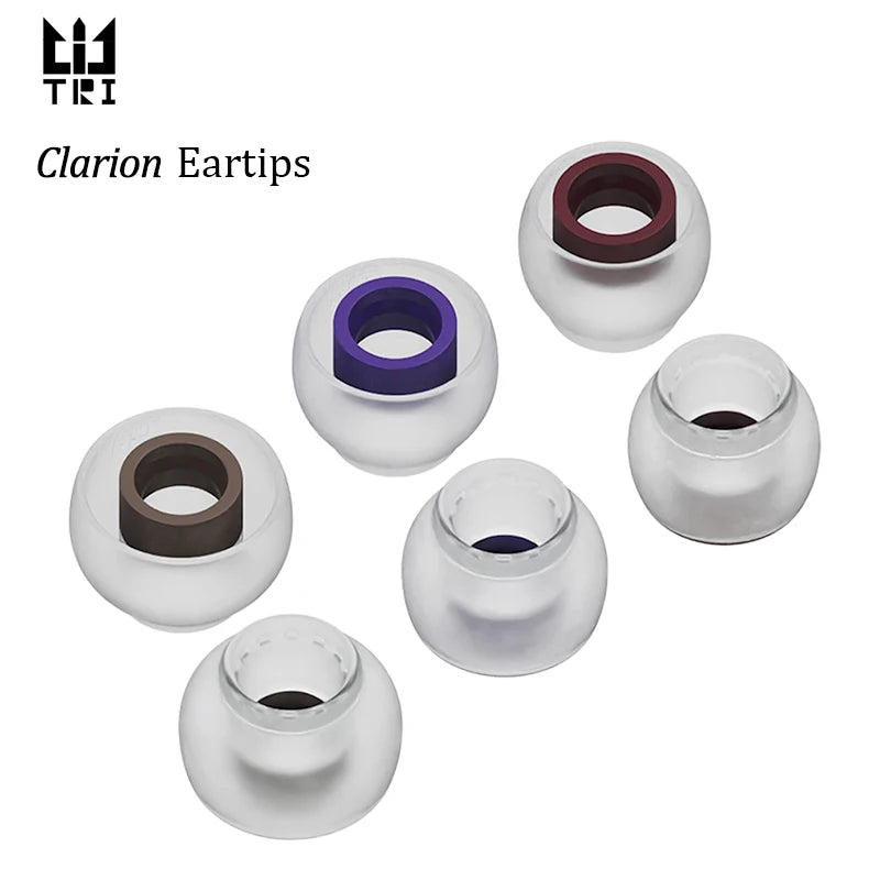 TRI Clarion Silicone Earphone Eartips for Comfort Fit - Smarsty