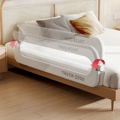 Adjustable Baby Bed Rail Safety Guard For Crib And Bed - Smarsty