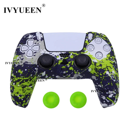 Water Transfer Printing Silicone Case for PS5 Controller - Smarsty