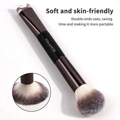 MAANGE U-Shaped Nose Contour Brush for Sculpting and Defining - Smarsty
