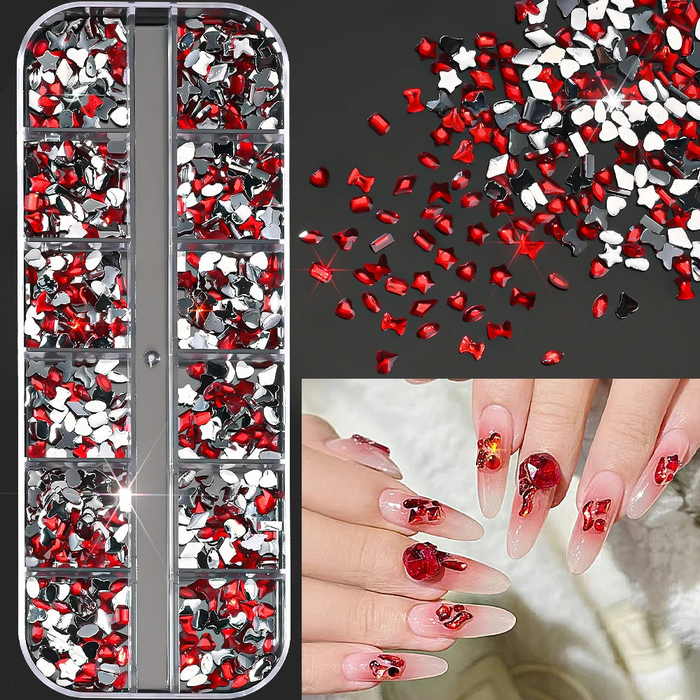 Ocean Gold Nail Art Charms for Stunning Manicure - Smarsty