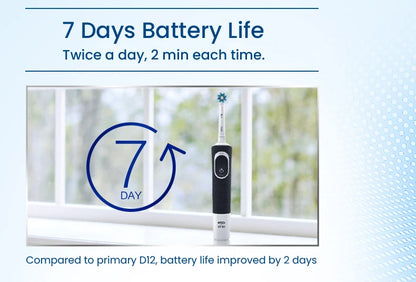 Oral B D100 Electric Toothbrush for Deep Cleaning - Smarsty