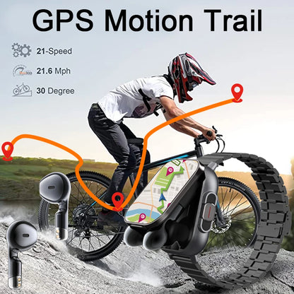 2024 Smart Watch With Earphones And GPS Tracking - Smarsty