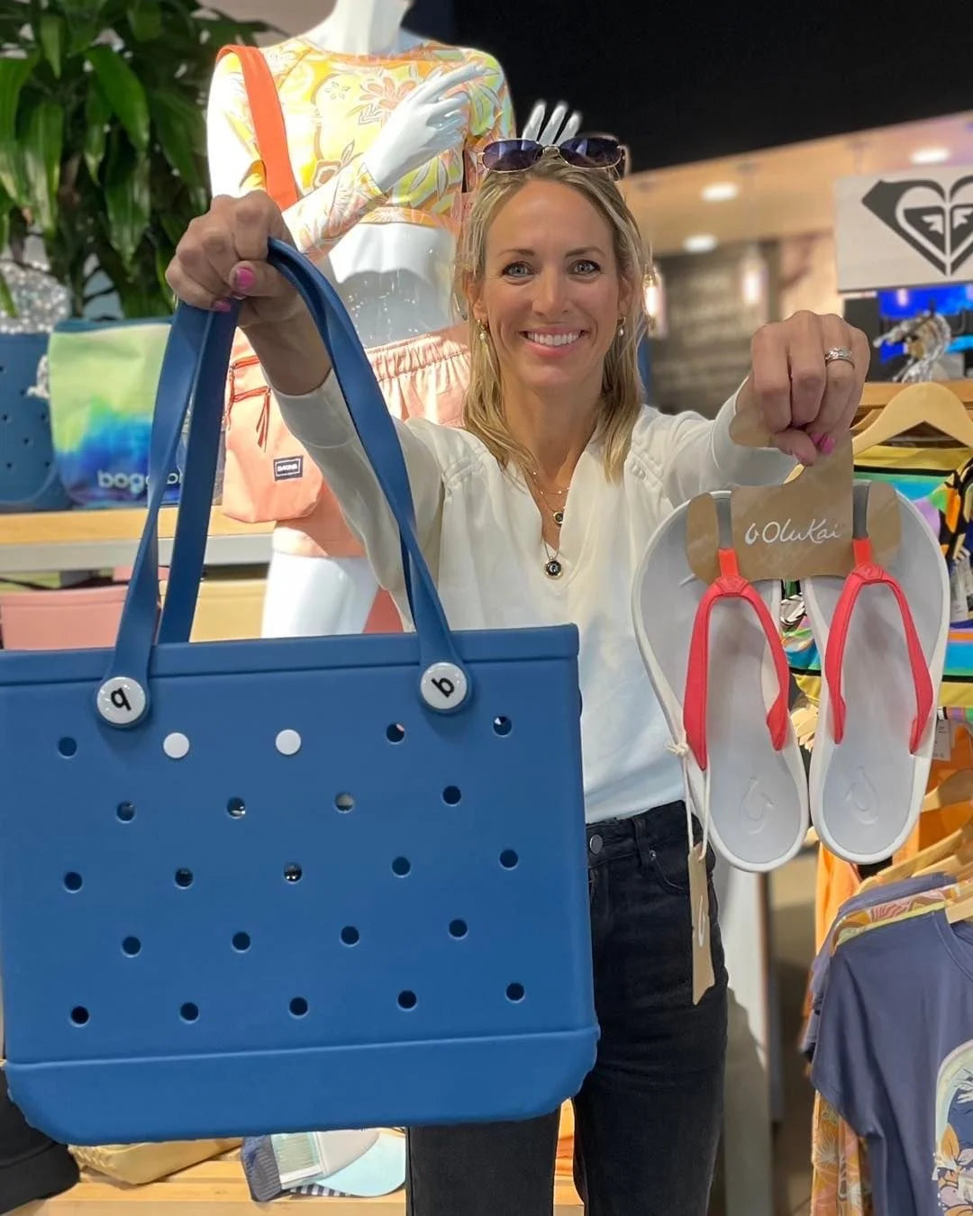 Waterproof Beach Bag Large Capacity Tote for Travel - Smarsty