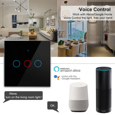 Smart WiFi Touch Light Switch with Remote Control - Smarsty