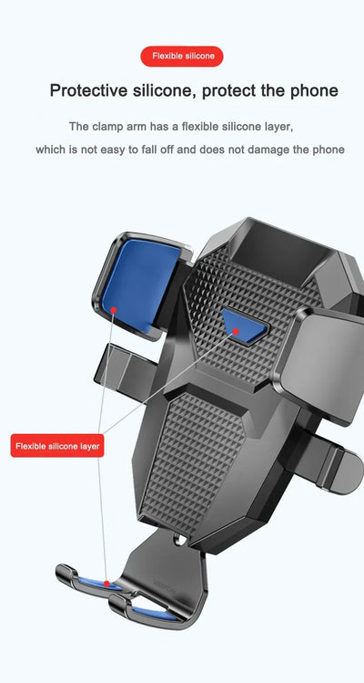 Universal Car Phone Holder With 360 Degree Pivot Mount - Smarsty