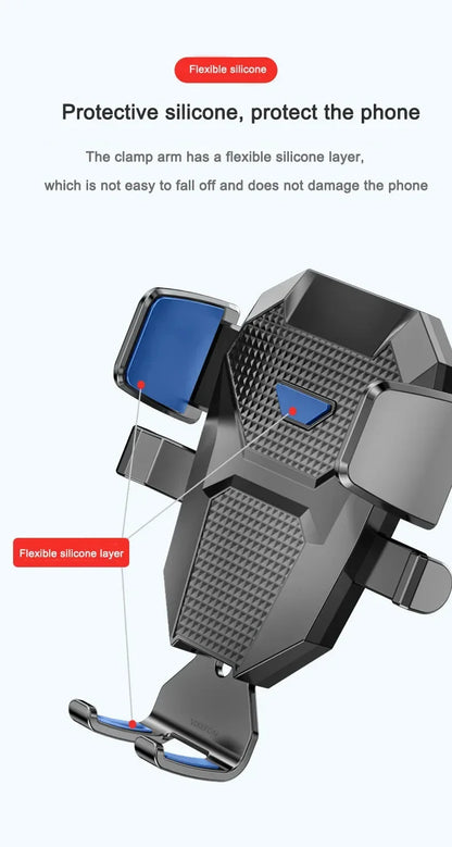 Universal Car Phone Holder With 360 Degree Pivot Mount - Smarsty