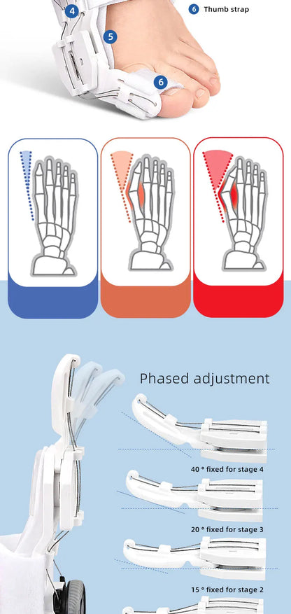 Bunion Corrector Adjustable Rotatable Toe Separator - Smarsty