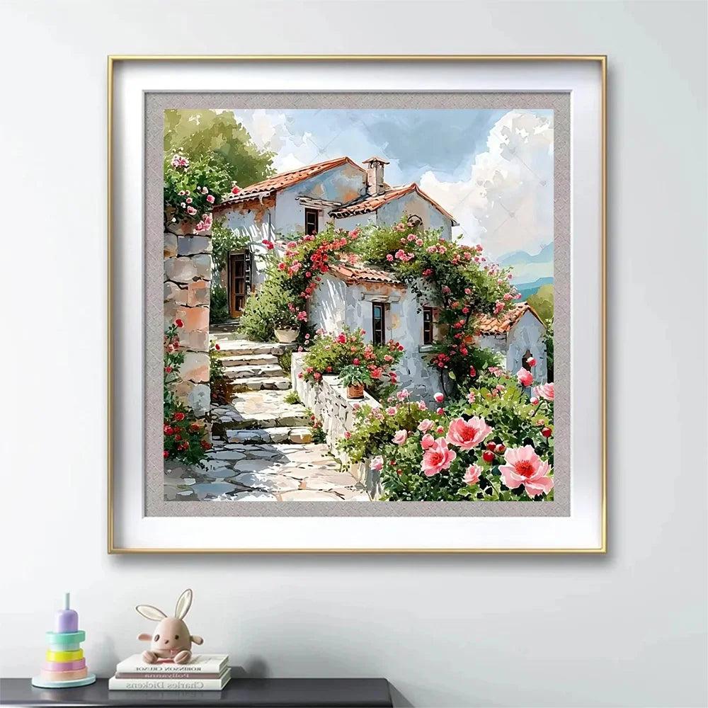 Evershine 5D Diamond Painting House Landscape Handmade Decor - Smarsty