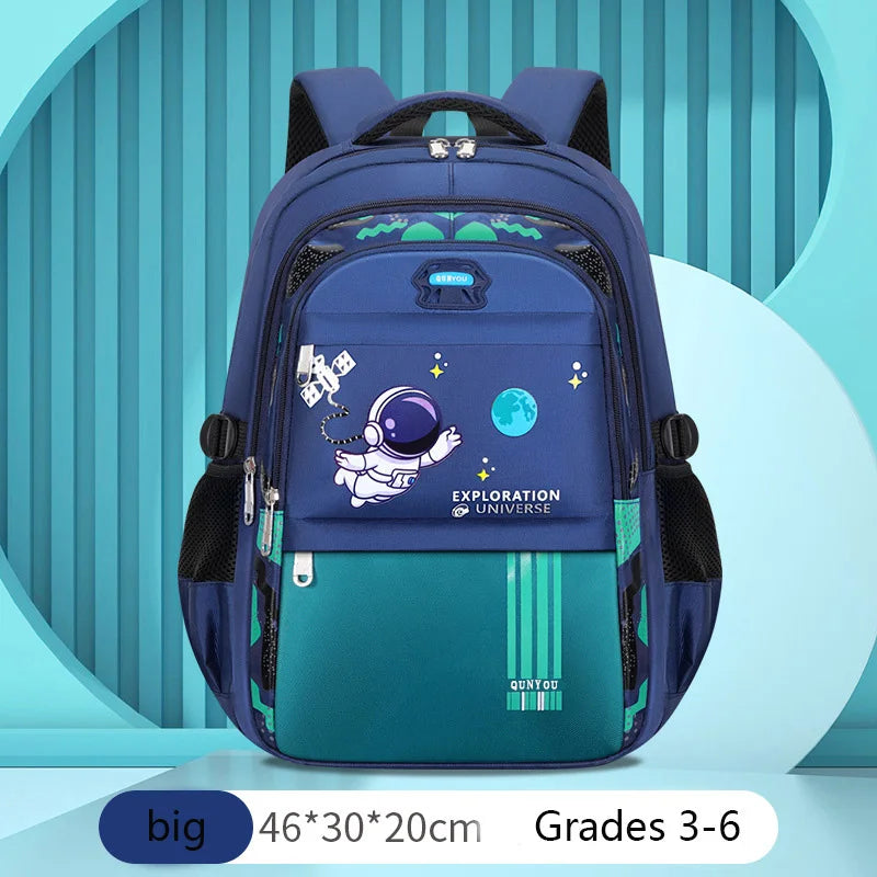 Kids Backpack Astronaut Waterproof School Bag For Boys - Smarsty