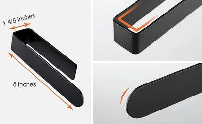 Self-Adhesive Stainless Steel Towel Rack for Bathroom - Smarsty