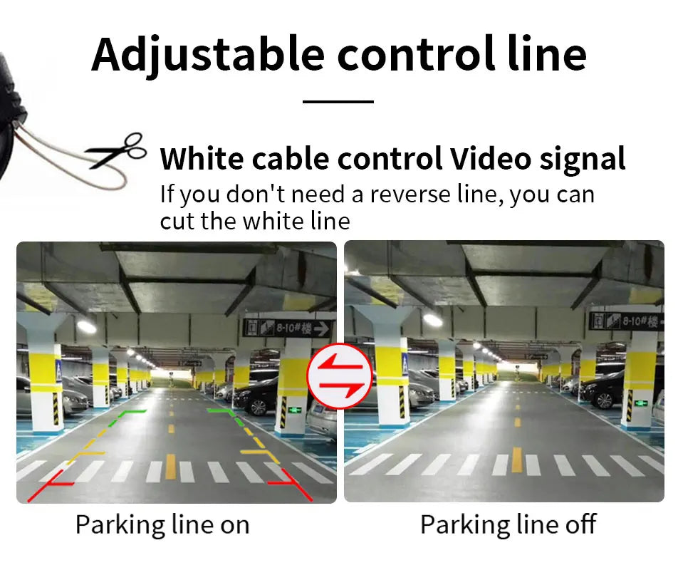 Waterproof Night Vision Reversing Car Camera for Vans - Smarsty