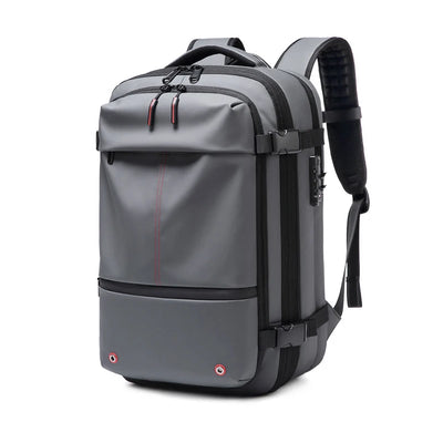 Travel Men 17 inch Laptop Backpack vacuum compression Backpack Business Large Capacity school Backpack expand outdoor backpack - Smarsty