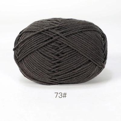 Soft Milk Cotton Yarn for Hand Knitting Projects - Smarsty