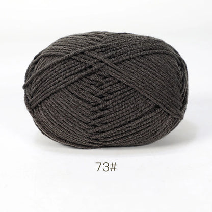Soft Milk Cotton Yarn for Hand Knitting Projects - Smarsty