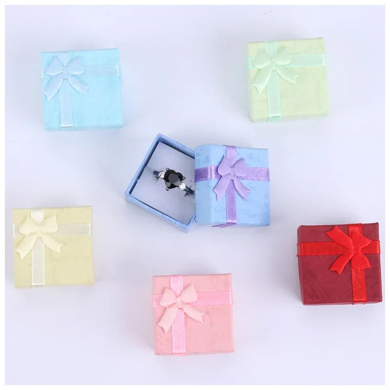 Colorful 12pcs Paper Jewelry Packaging Boxes for Gifts - Smarsty