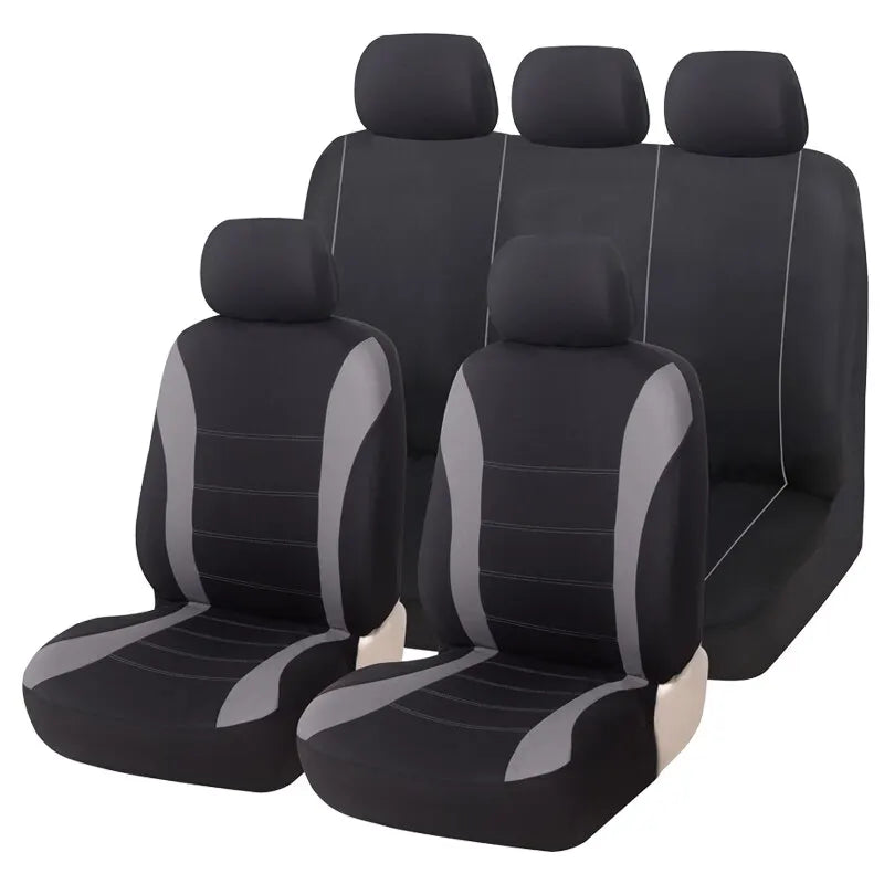 Universal Breathable Car Seat Covers Full Set For SUVs - Smarsty