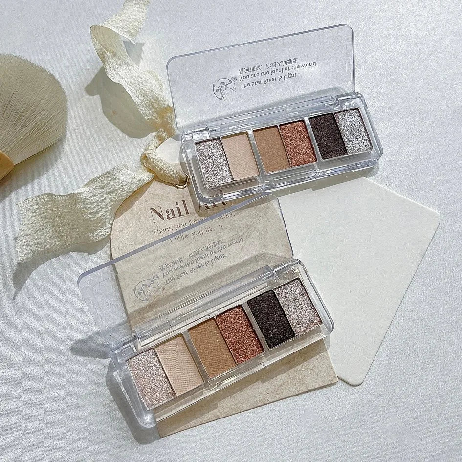 Glitter Eyeshadow Palette Brightening Waterproof Matte Finish - Smarsty