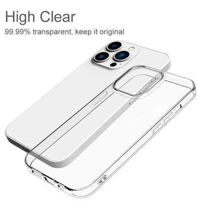 Ultra Thin Clear Silicone Case For iPhone Seamless Grip - Smarsty