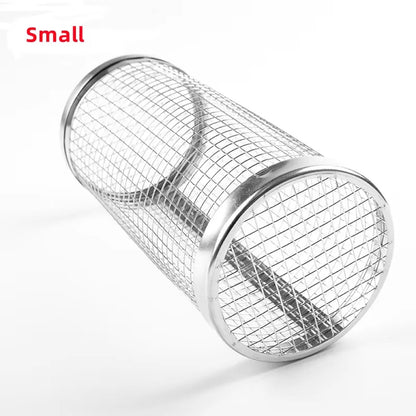 Stainless Steel Non Stick BBQ Grilling Basket for Easy Cooking - Smarsty