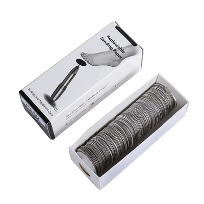 Replaceable Sandpaper Pedicure Discs for Smooth Feet - Smarsty
