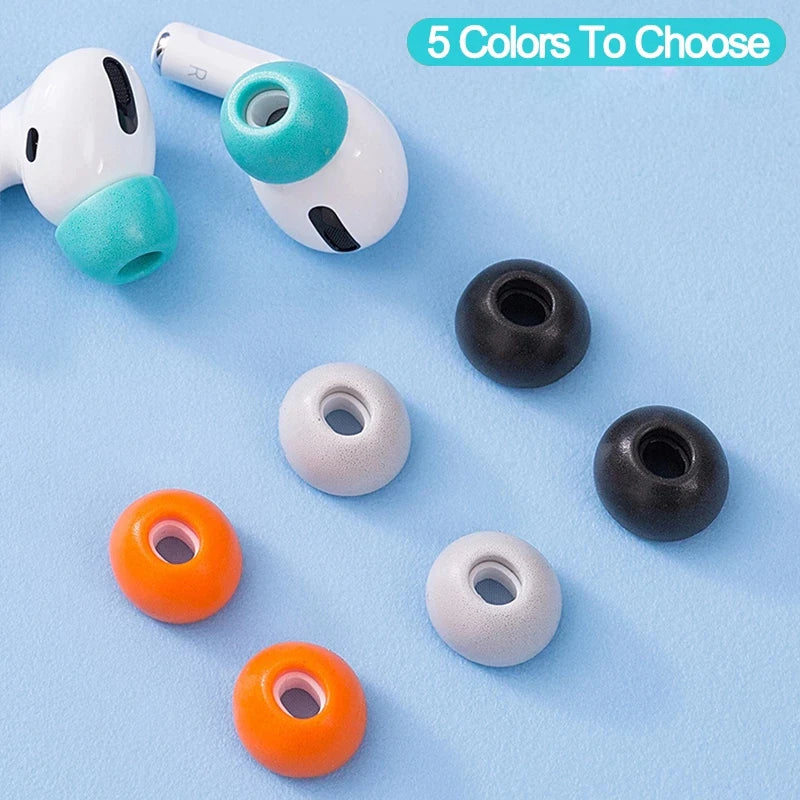 Memory Foam Ear Tips for Apple AirPods Pro 2 - Smarsty