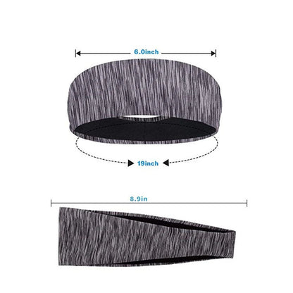 Breathable Elastic Sweatband Headbands For Sports Yoga - Smarsty