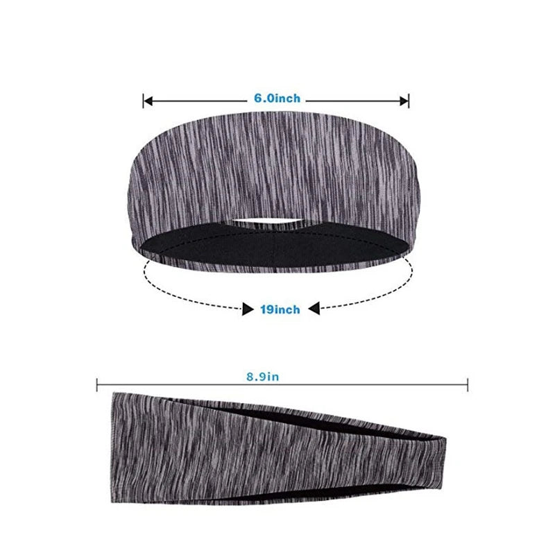 Breathable Elastic Sweatband Headbands For Sports Yoga - Smarsty