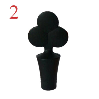 Silicone Wine Bottle Stopper with Vacuum Seal Feature - Smarsty