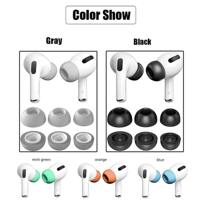 Memory Foam Ear Tips for Apple AirPods Pro 2 - Smarsty