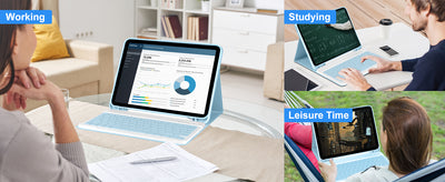 Keyboard Case For iPad 10th Gen 2022 10.9inch,Detachable Bluetooth Keyboard Cover For iPad 11 11inch A16 2025 With Pencil Holder