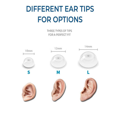 Rechargeable Hearing Aids with Adjustable Sound Amplifier - Smarsty
