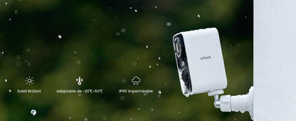 ieGeek 2 PCS 2K Wireless WiFi Surveillance Camera with Battery, Night Vision,Colour and AI & PIR Motion Detection,Outdoor/Indoor