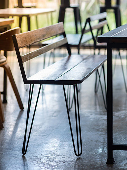 SucceBuy 4Pcs Metal Table Legs 16-40 Inch 3-Rod Hairpin Furniture Legs DIY Home Bench Dining Desk End Coffee Table Feet