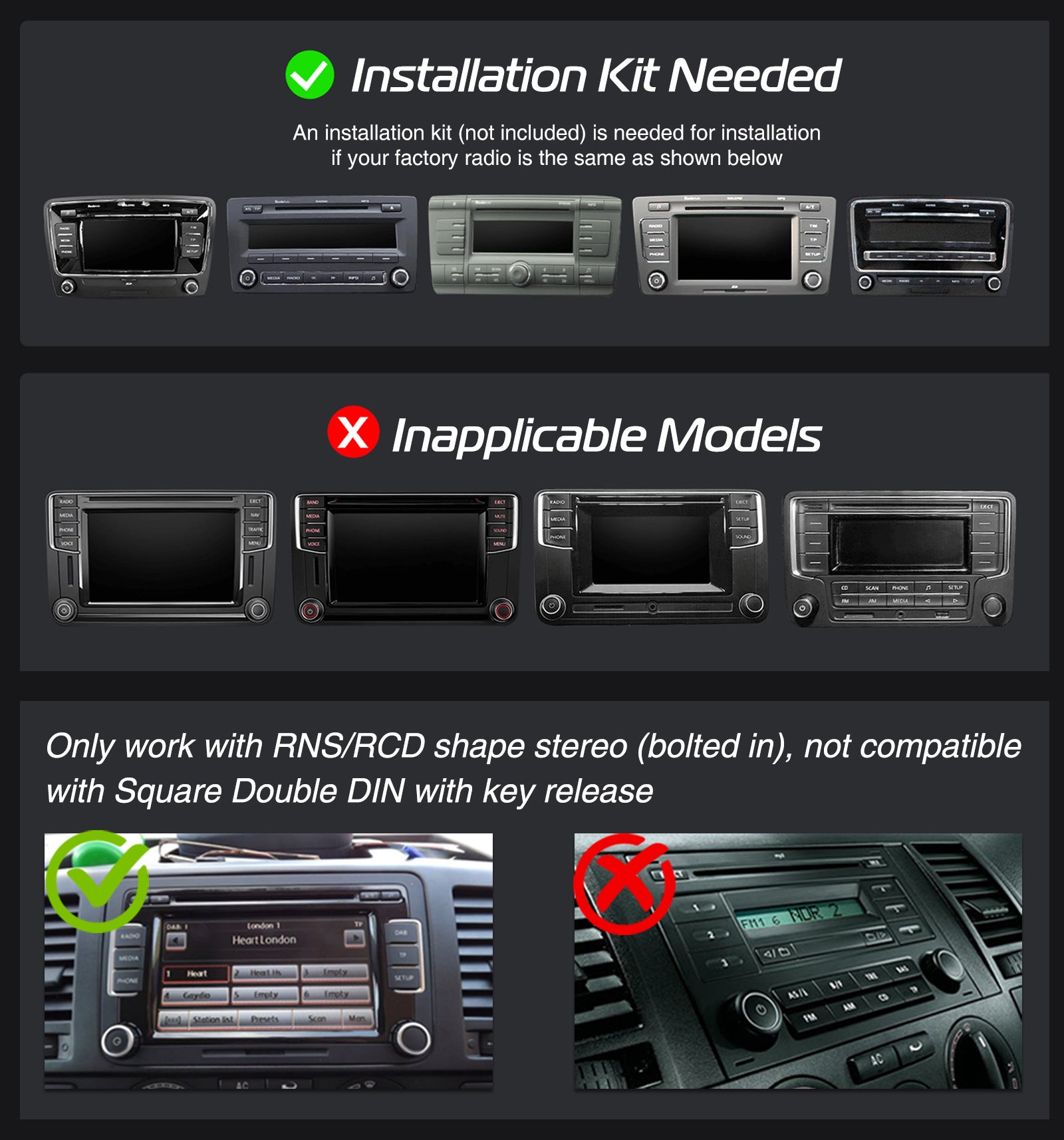 Android Car Stereo With Wireless Carplay GPS Navigation - Smarsty
