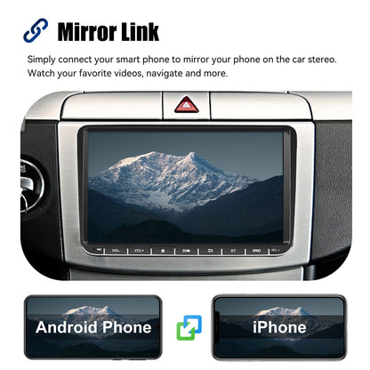 Android Car Stereo With Wireless Carplay GPS Navigation - Smarsty