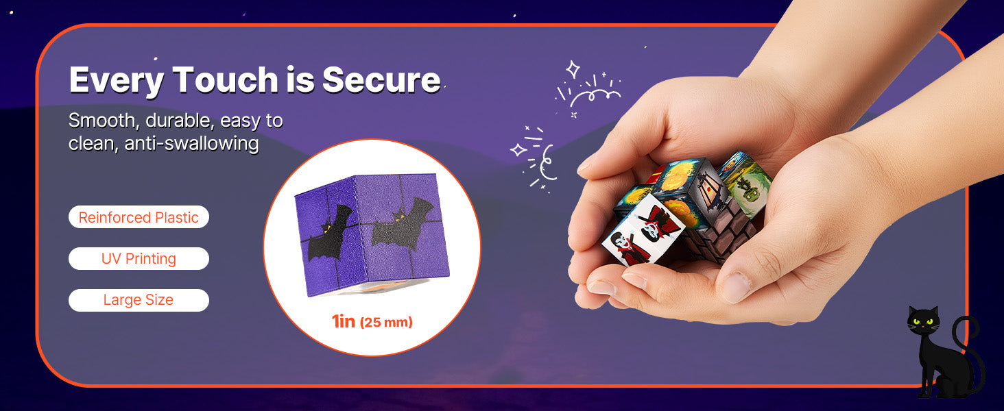 SucceBuy 100PCS Magnetic Blocks Cemetery Zombies Set Magnetic Building Cubes Construction Stacking Toys for Kids Birthday Gift