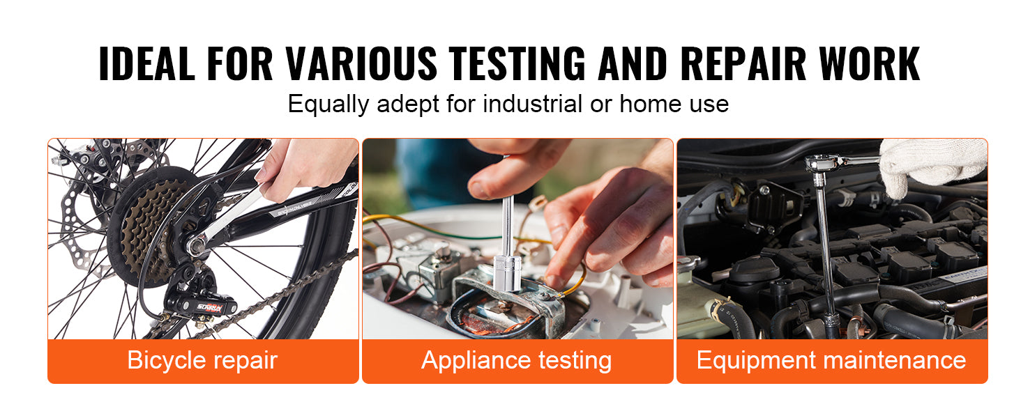 SucceBuy Mechanics Tool Set and Socket Set 1/4" 3/8" 1/2" Drive Deep Standard Sockets 450 Pcs SAE and Metric Mechanic Tool Kit