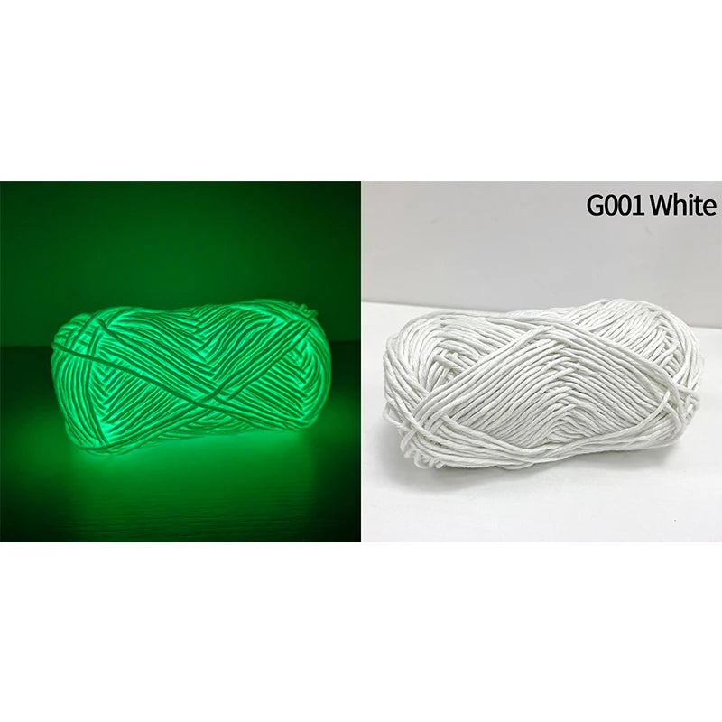 Glow In The Dark Polyester Chunky Yarn For Knitting - Smarsty