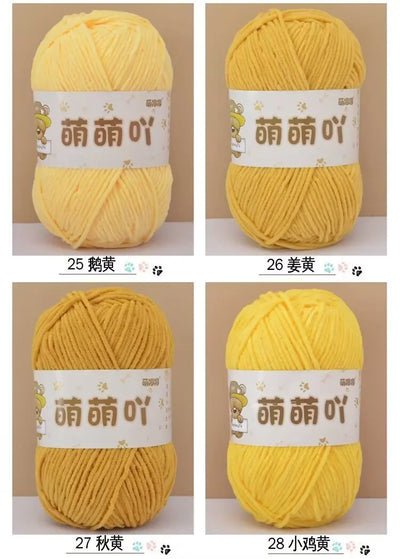 Matte Chenille Yarn for Handmade Crochet Projects - Smarsty