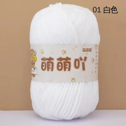 Matte Chenille Yarn for Handmade Crochet Projects - Smarsty