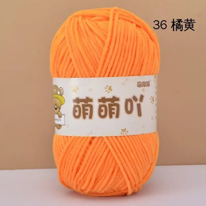 Matte Chenille Yarn for Handmade Crochet Projects - Smarsty
