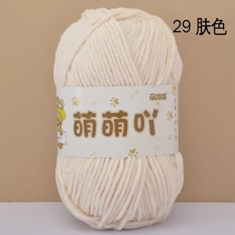 Matte Chenille Yarn for Handmade Crochet Projects - Smarsty